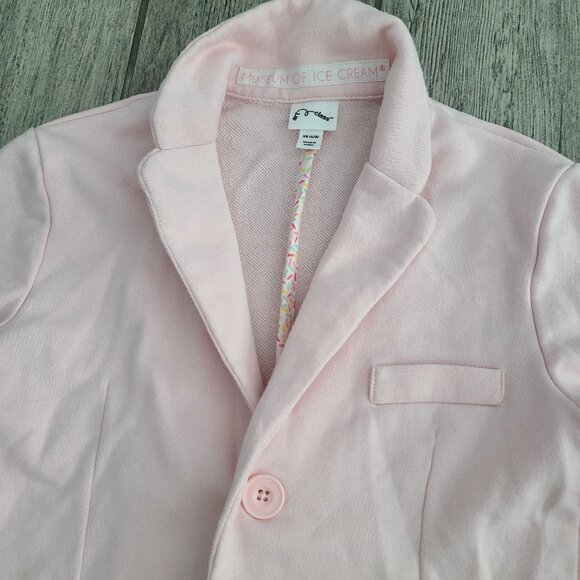 Art Class x Museum of Ice Cream Girls Light Pink Blazer Jacket Size XS (4/5) - Picture 5 of 11